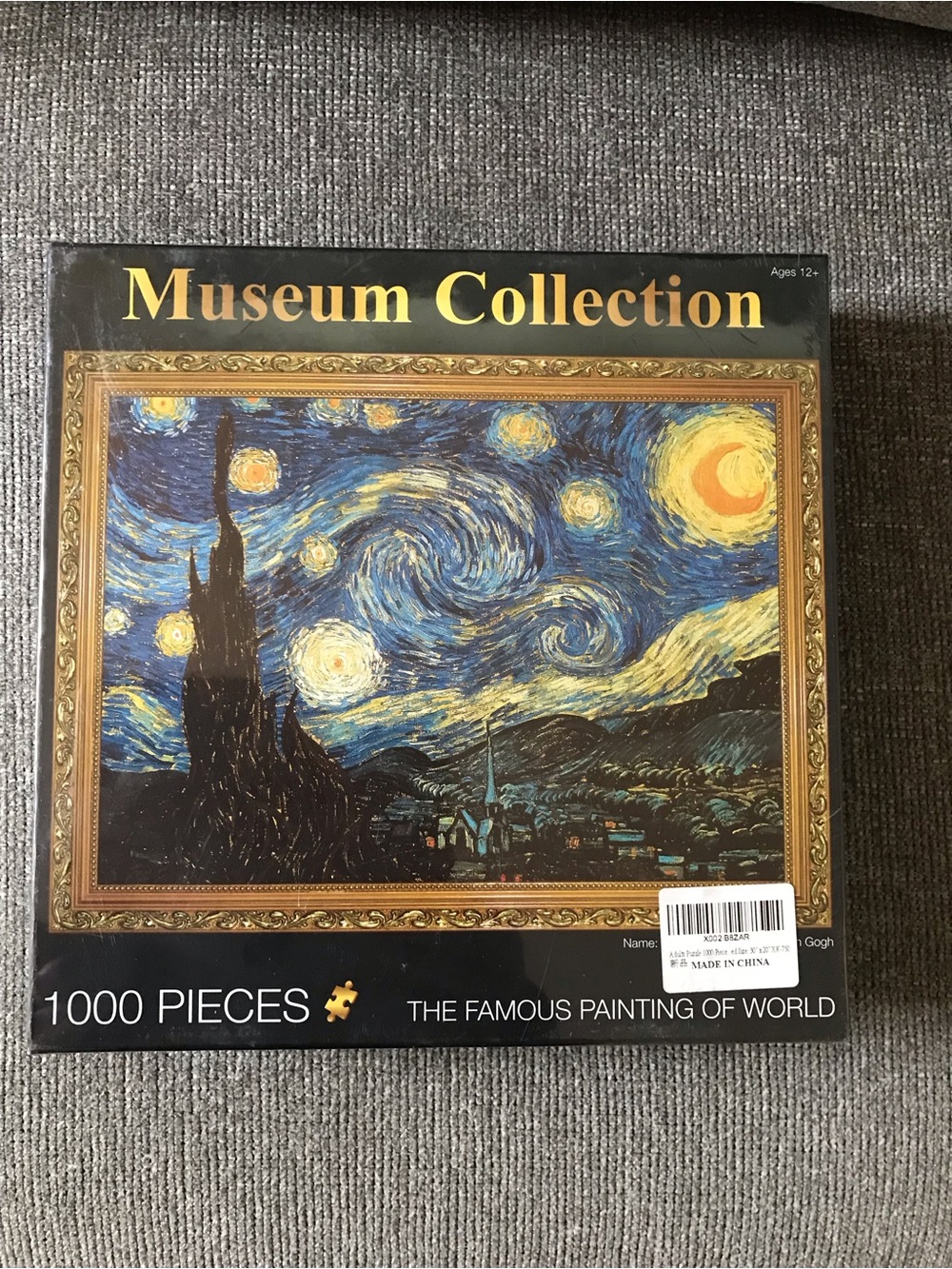 Museum Collection 1000-Piece Starry Night Puzzle - New Sealed
